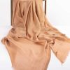 Accessories | Pala D'oro Accessories Plain Scarf In Camel