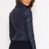 Coats & Jackets | J'aime la Vie Quilted Side Zip Jacket In Navy