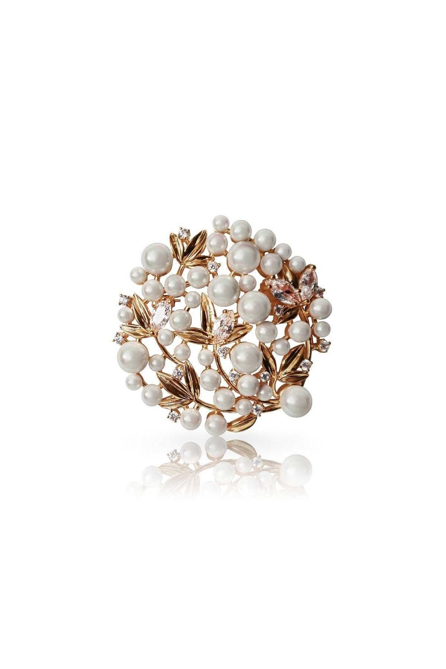 Boxed Gifts | Tipperary Crystal Jewellery Pearl Brooch