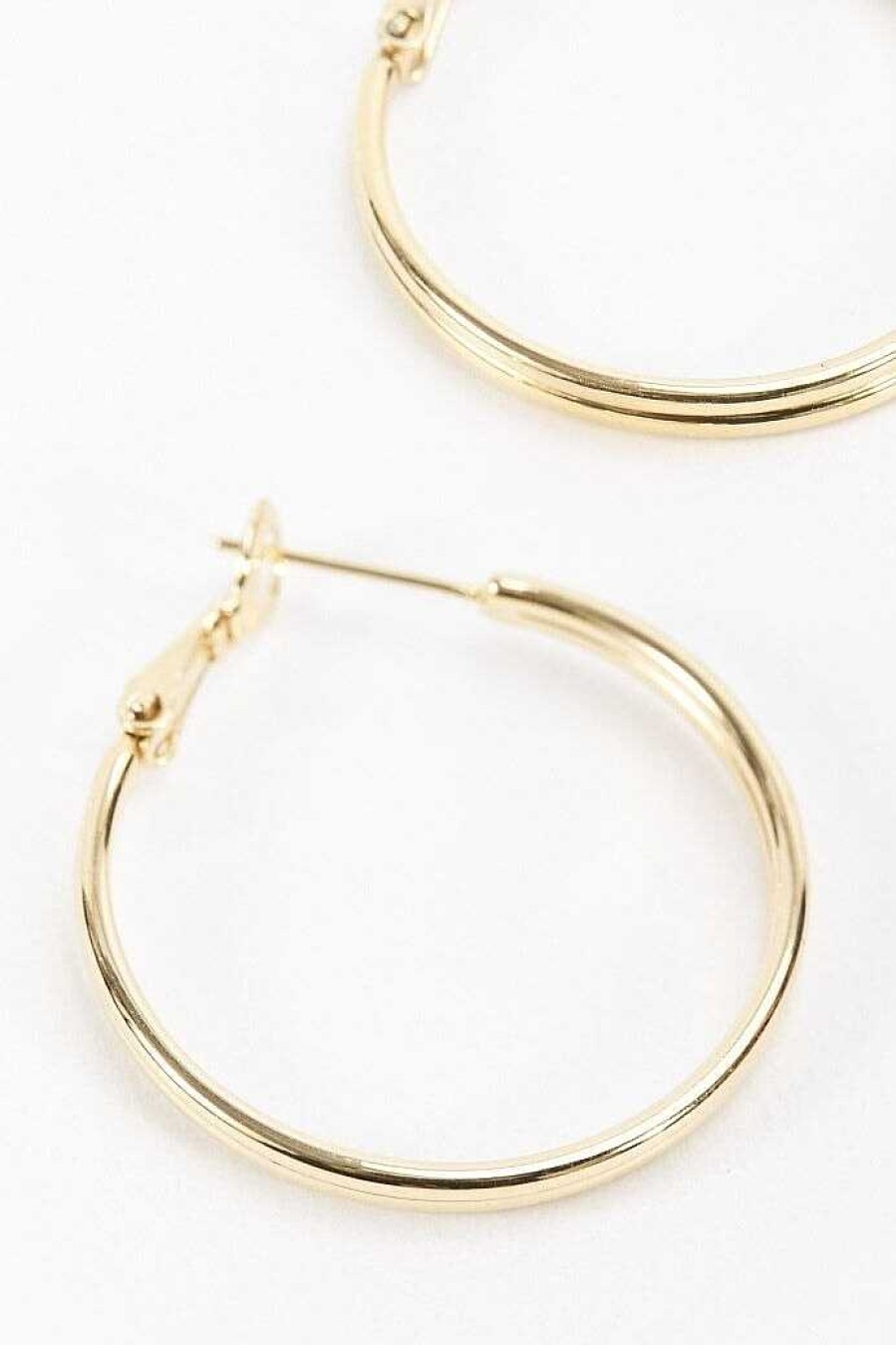 Earrings | Soul Jewellery Gold Tone Hoop Earrings