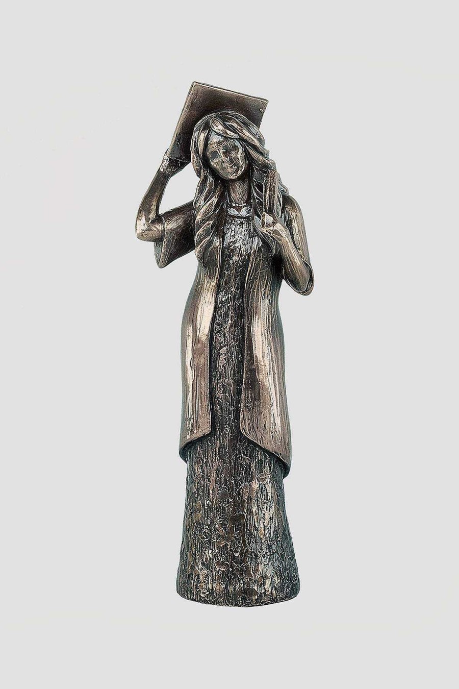 Homeware | Genesis Bronze Your Graduation Girl Sculpture