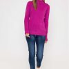 Jumpers & Cardigans | J'aime la Vie Turtleneck Knit In Magenta