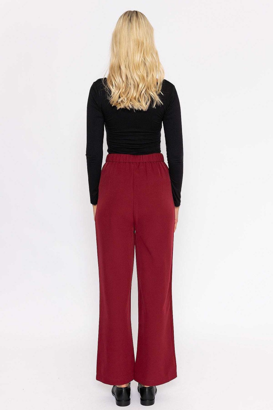 Jeans & Trousers | Rowen Avenue Rubix Pant In Burgundy