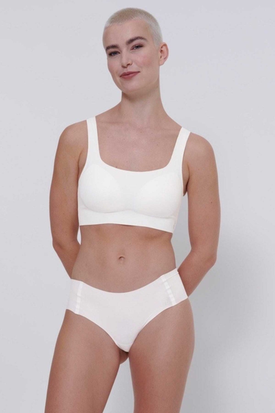 Lingerie | Sloggi Zero Feel High Waist Briefs In White