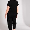 Jeans & Trousers | Peruzzi Slouch Trousers In Black