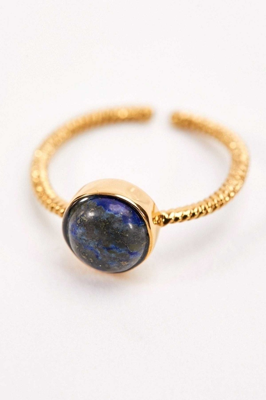 Boxed Gifts | Joularie Blue Stone Ring