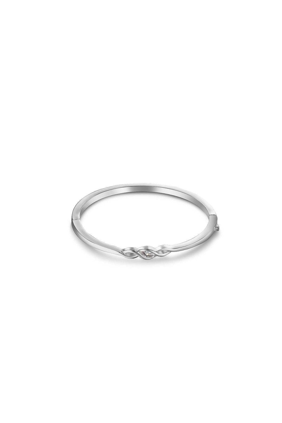 Boxed Gifts | Newbridge Silverware Jewellery Clear Stone Bangle