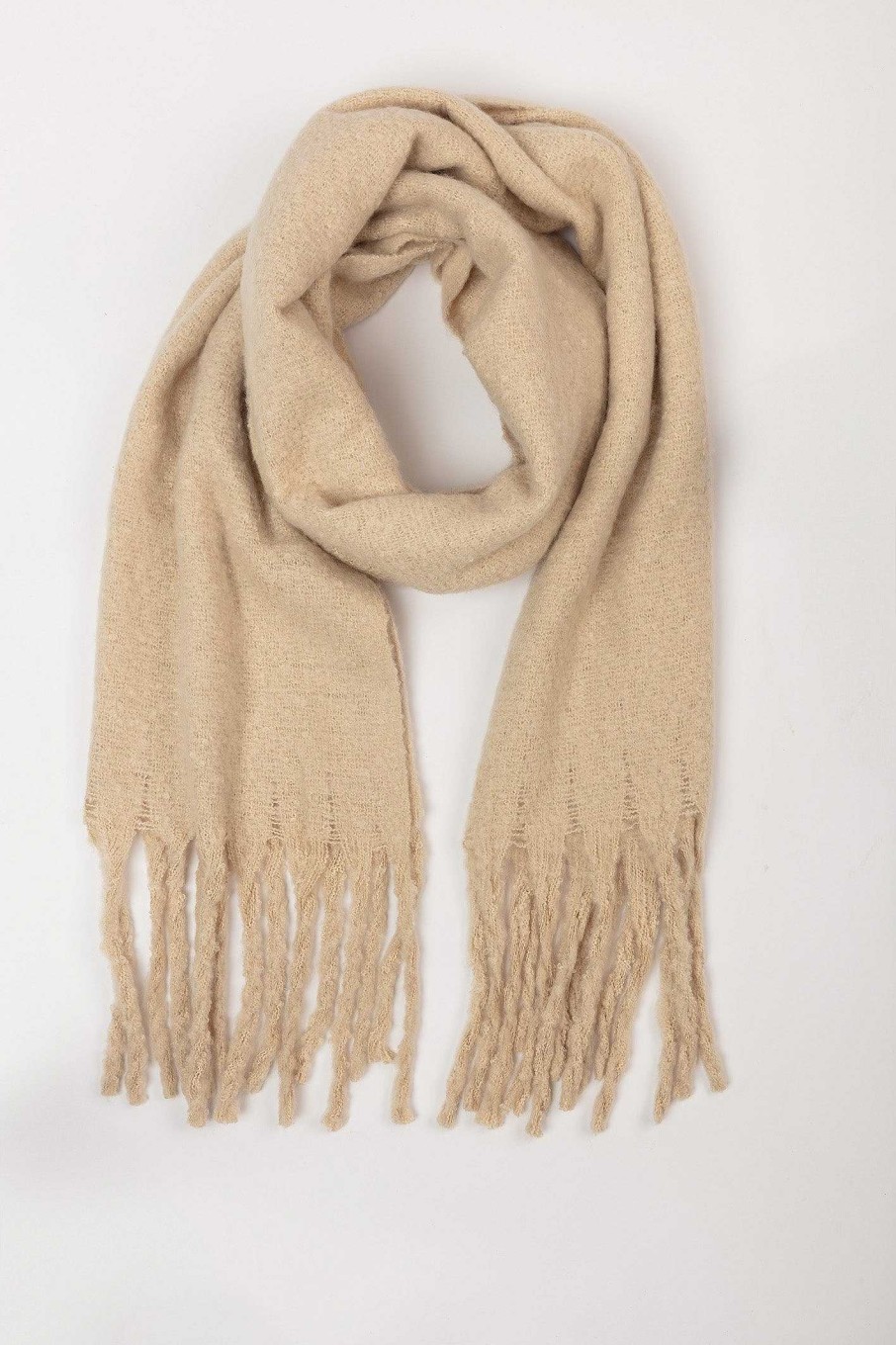 Accessories | SOUL Accessories Cosy Scarf In Cream