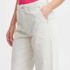 Jeans & Trousers | B.Young Cream Wide Leg Jeans