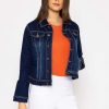 Coats & Jackets | Kelly & Grace Weekend Denim Jacket In Indigo Blue