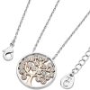 Boxed Gifts | Tipperary Crystal Jewellery Two Tone Tree Pendant