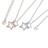 Boxed Gifts | Tipperary Crystal Jewellery Interlocking Star Pendant In Rose Gold