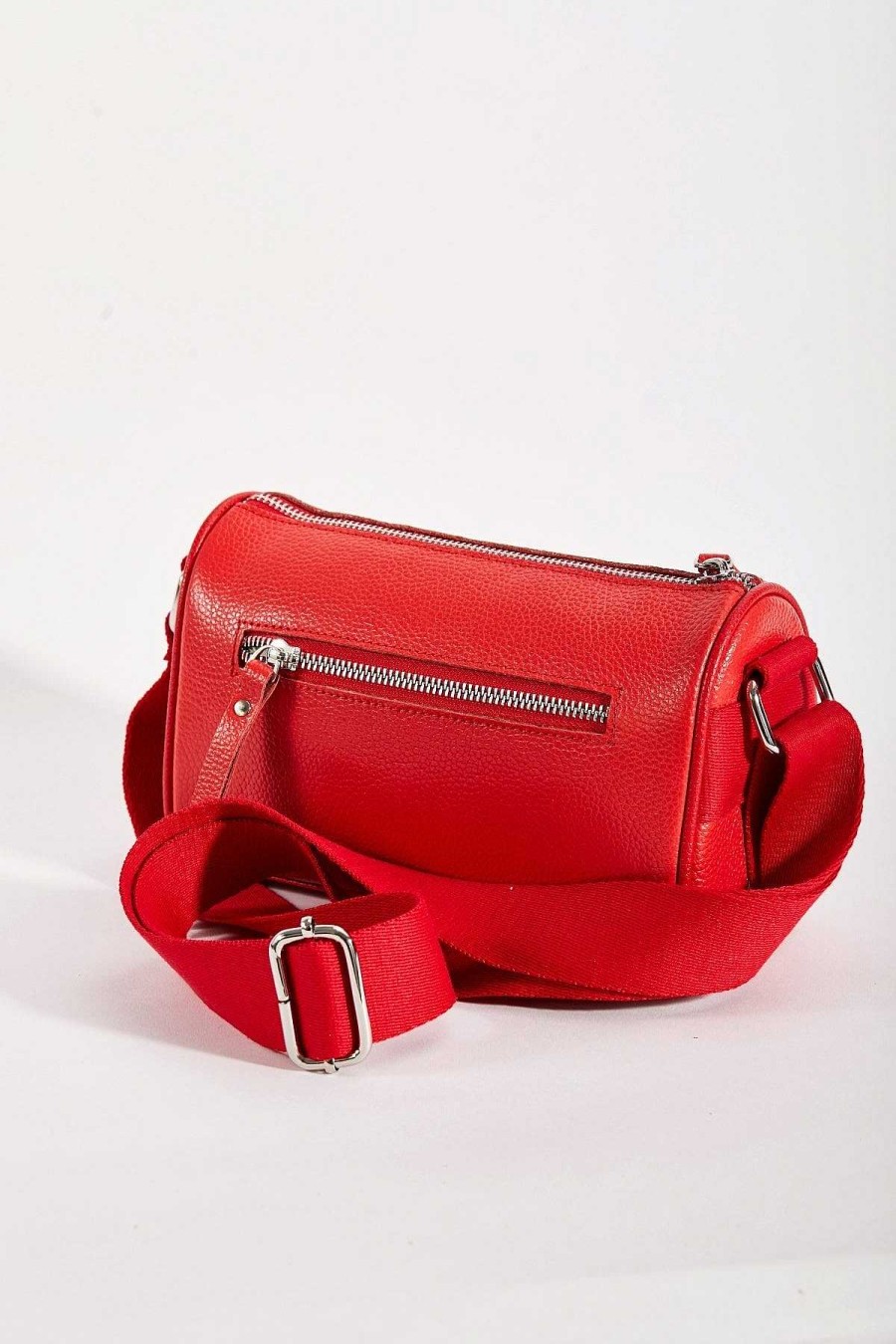 As Seen On Social | SOUL Accessories Leather Cross Body In Red