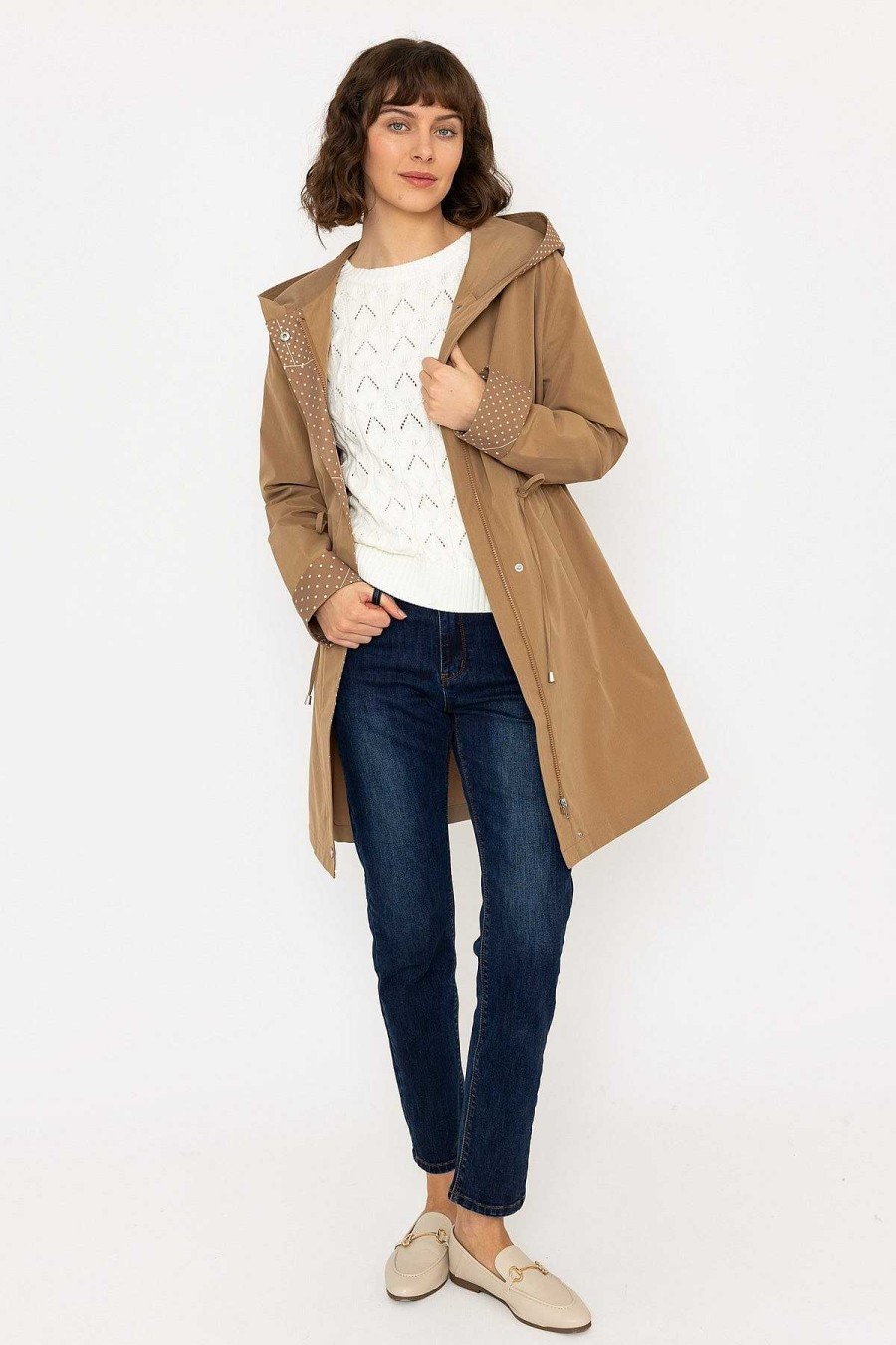 Coats & Jackets | Rowen Avenue Rain Mac In Brown