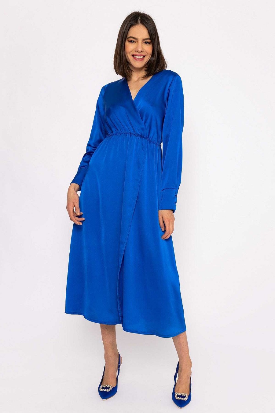 Sale Dresses | Pala D'oro Jayne Blue Midi Dress