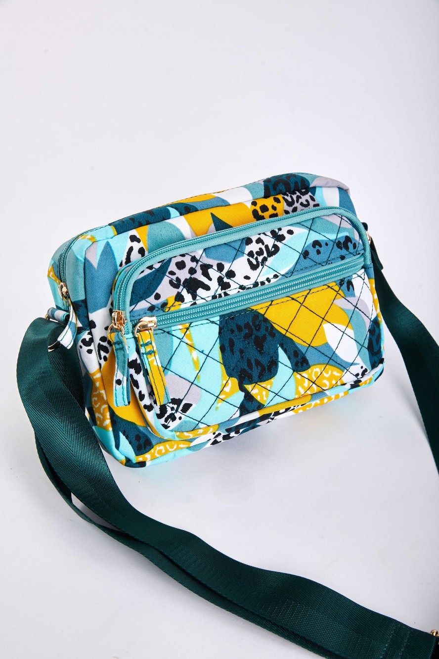 Accessories | SOUL Accessories Printed Quilted Front Camera Bag