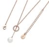 Her | Tipperary Crystal Jewellery Cubic Zirconia Circle Pearl Feeder Necklace