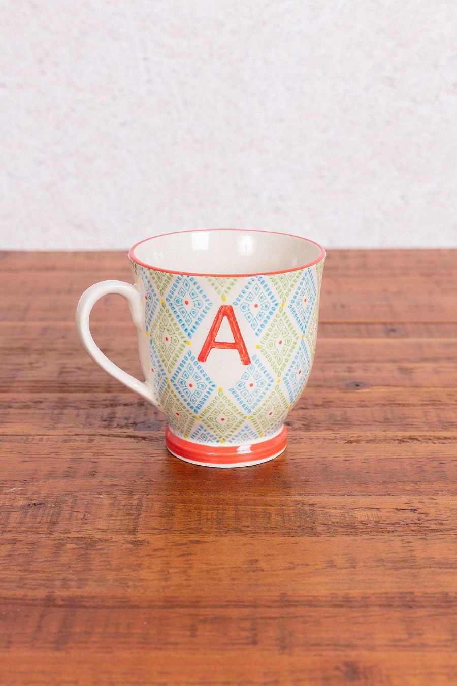 Homeware | Eclectic Eclectic Alphabet Mug A