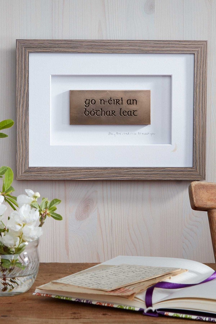 Homeware | Wild Goose Go N-Eiri An Bothar Leat Wall Art