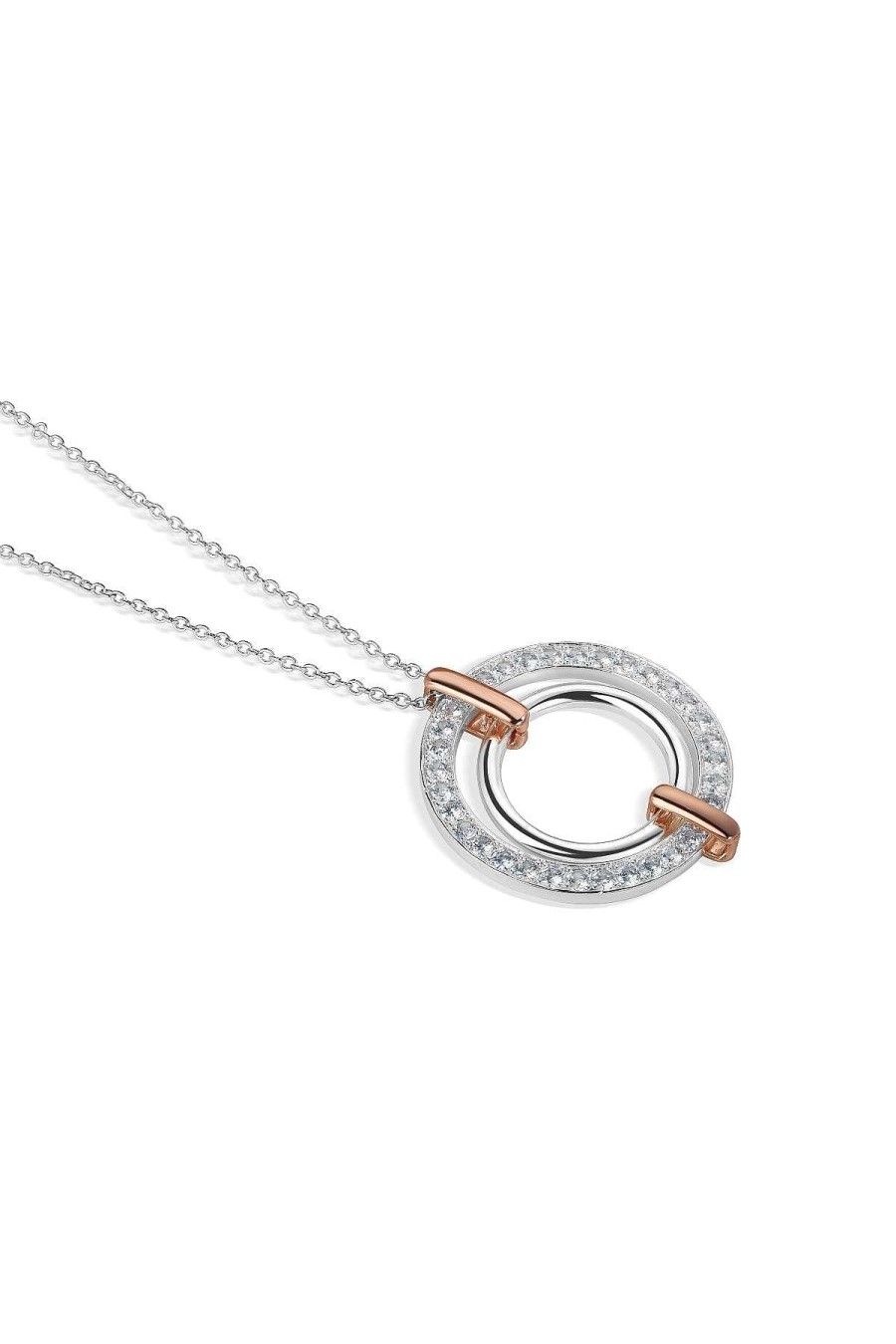 Boxed Gifts | Newbridge Silverware Jewellery Tiamo Circular Pendant