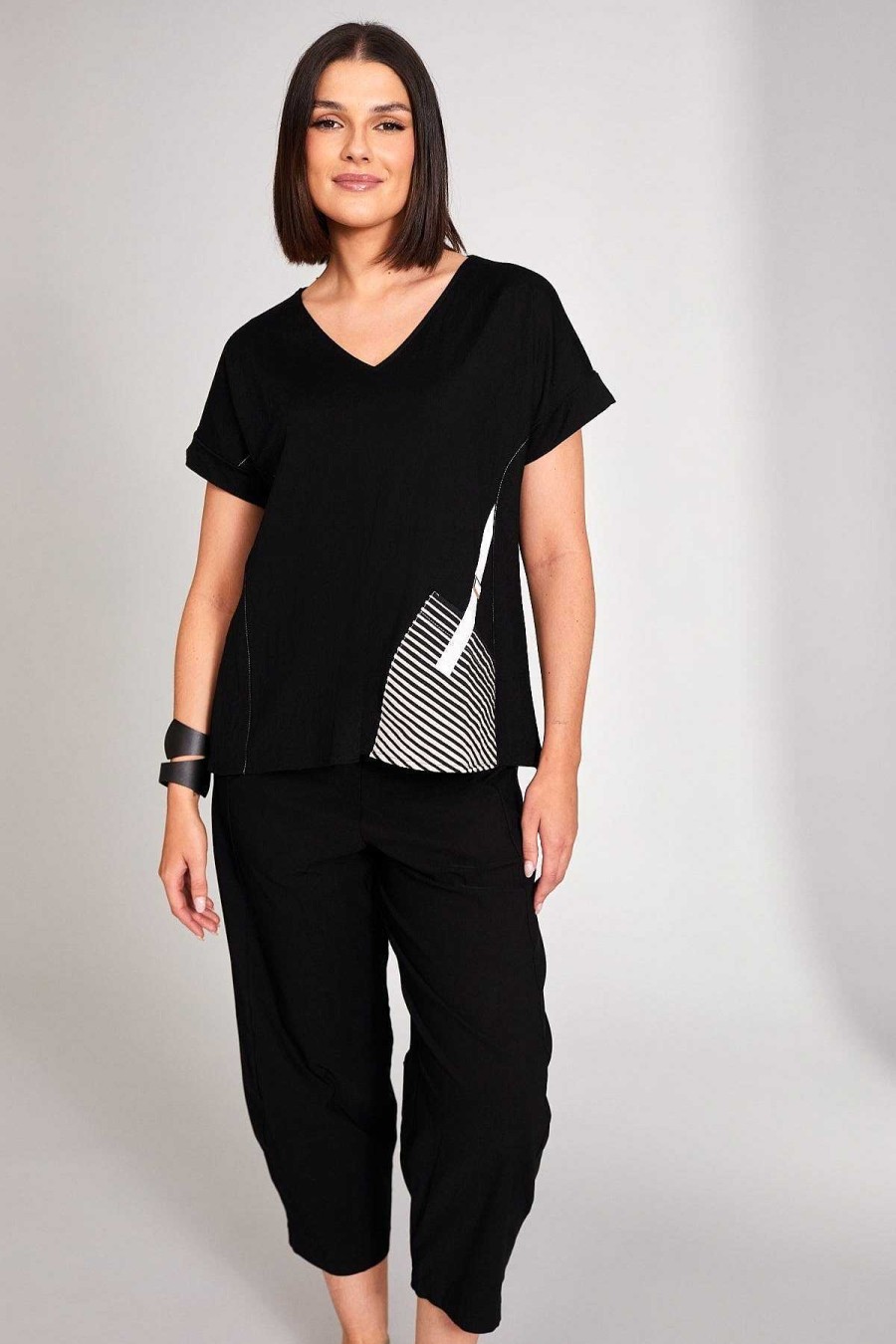 Jeans & Trousers | Peruzzi Slouch Trousers In Black