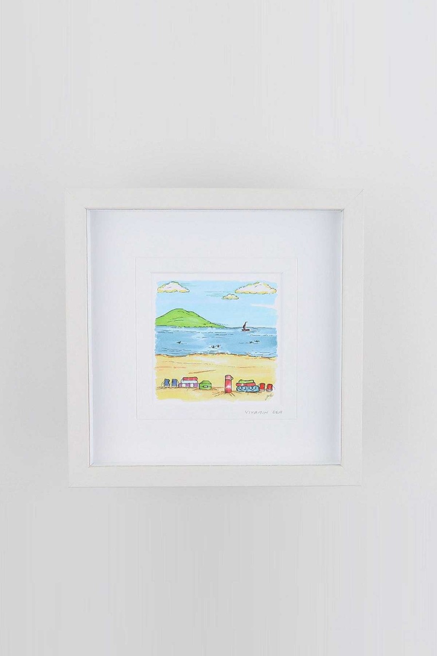 Homeware | Blue Shoe Gallery Vitamin Sea Small Framed Art Print