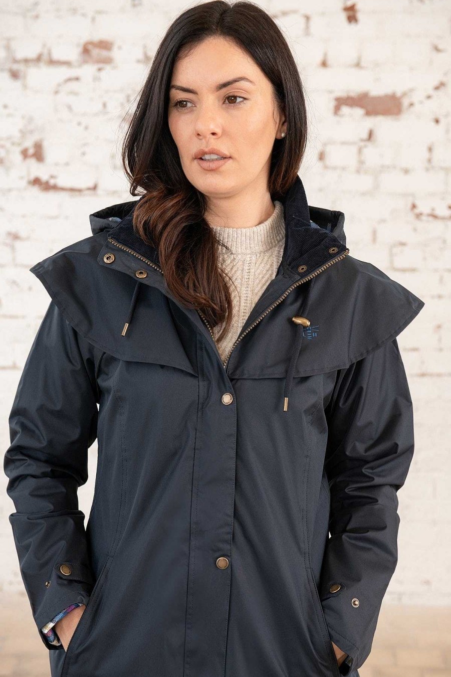 Coats & Jackets | Lighthouse Outrider Waterproof Raincoat In Navy