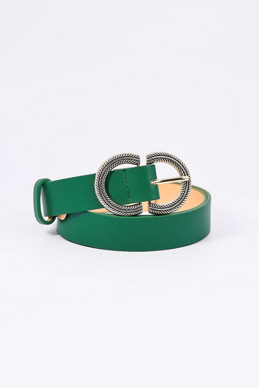 Belts | SOUL Accessories Green Half Circle Belt In M/L