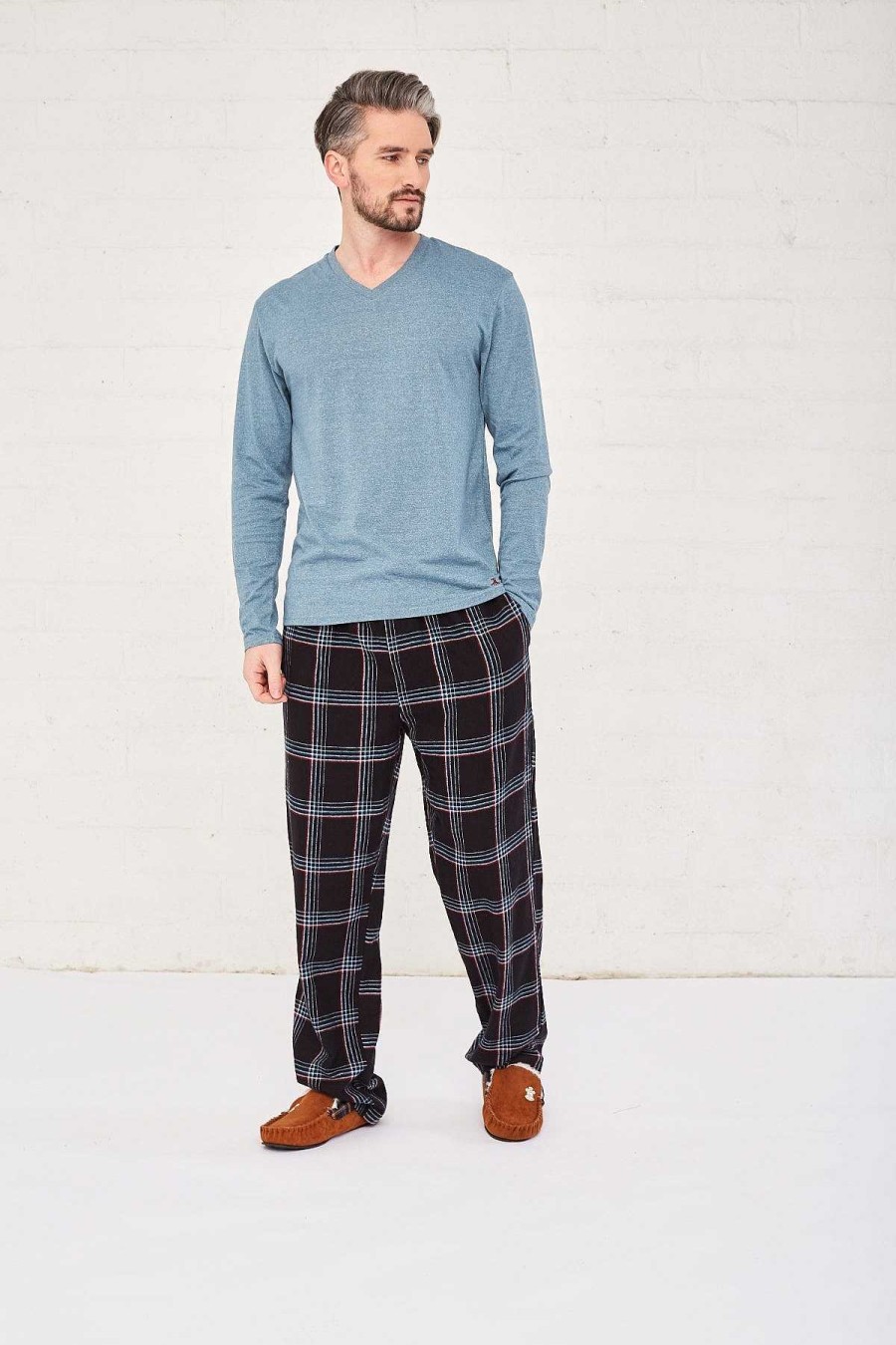 Him | Portland Mens Luxury Loungewear Set In Aqua