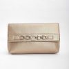 As Seen On Social | SOUL Accessories Chain Detail Clutch In Gold