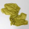 Accessories | Pala D'oro Accessories Plain Scarf In Lime