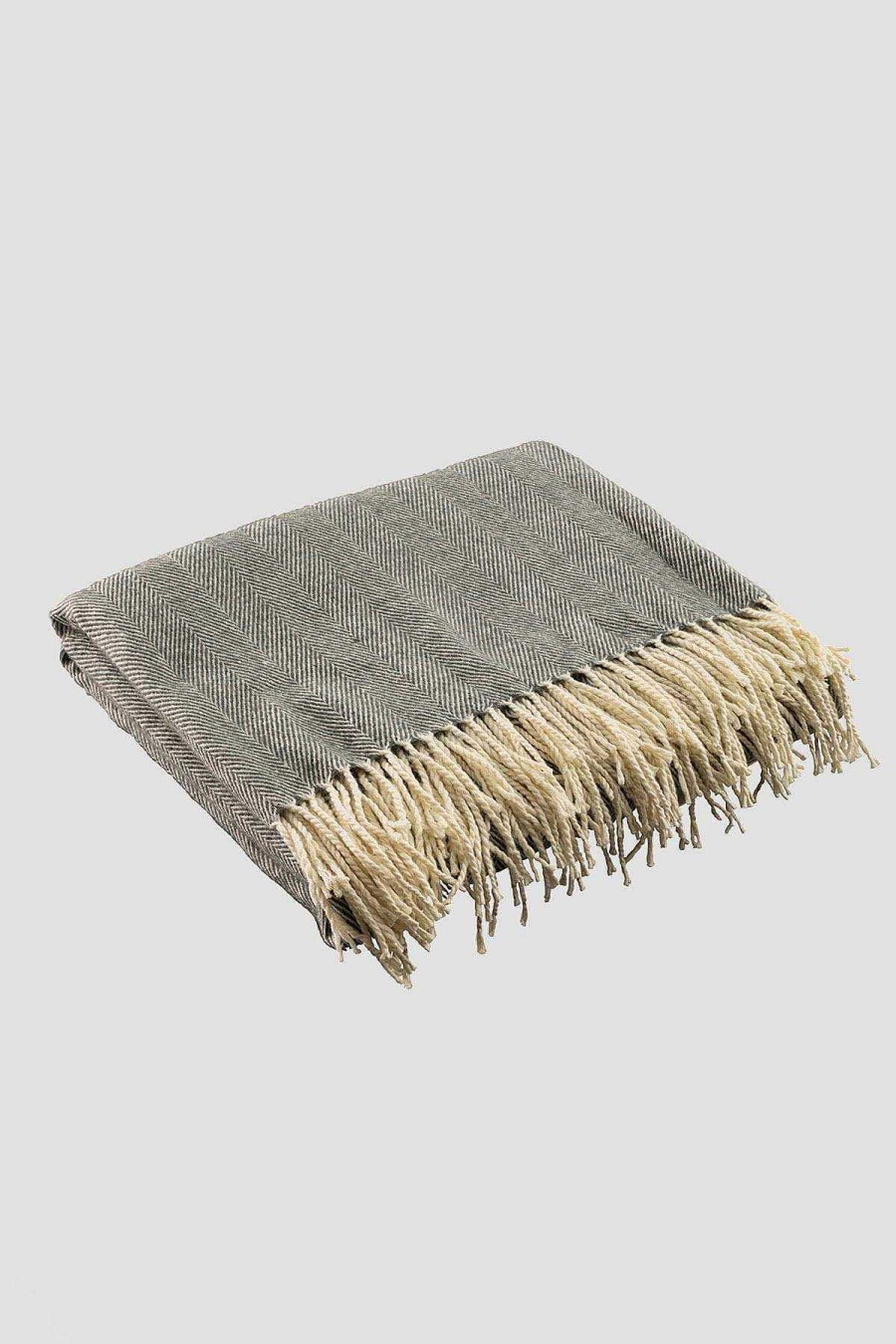 Throws | Galway Crystal Herringbone Knit Throw