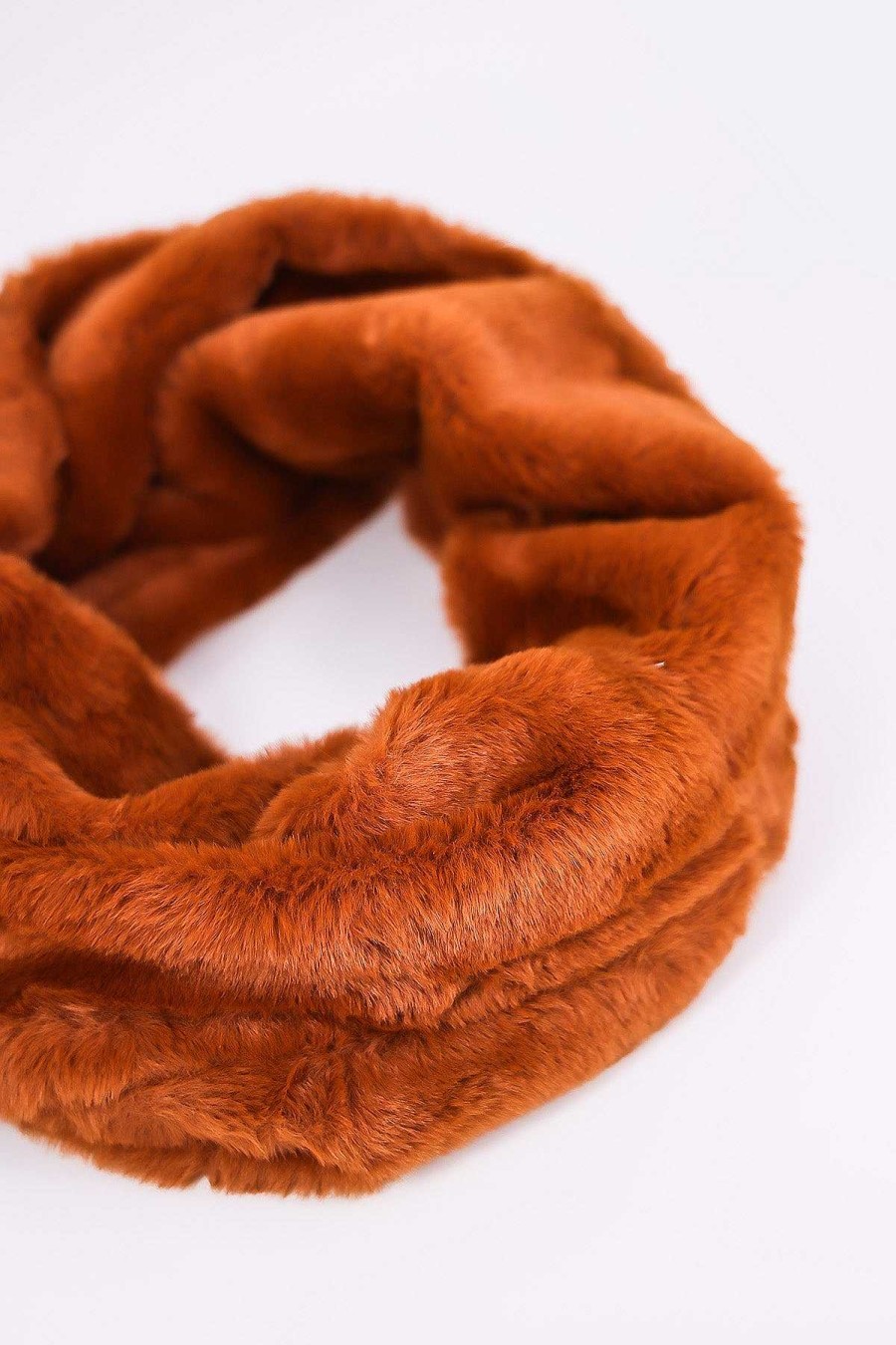 Accessories | SOUL Accessories Faux Fur Snood In Tan