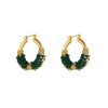 Boxed Gifts | Knight & Day Green Cluster Hoops