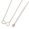 Boxed Gifts | Tipperary Crystal Jewellery Rose Gold Infinity Pendant