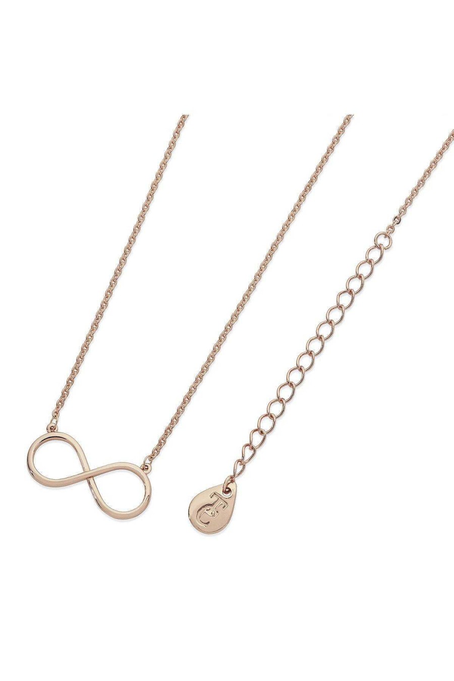 Boxed Gifts | Tipperary Crystal Jewellery Rose Gold Infinity Pendant