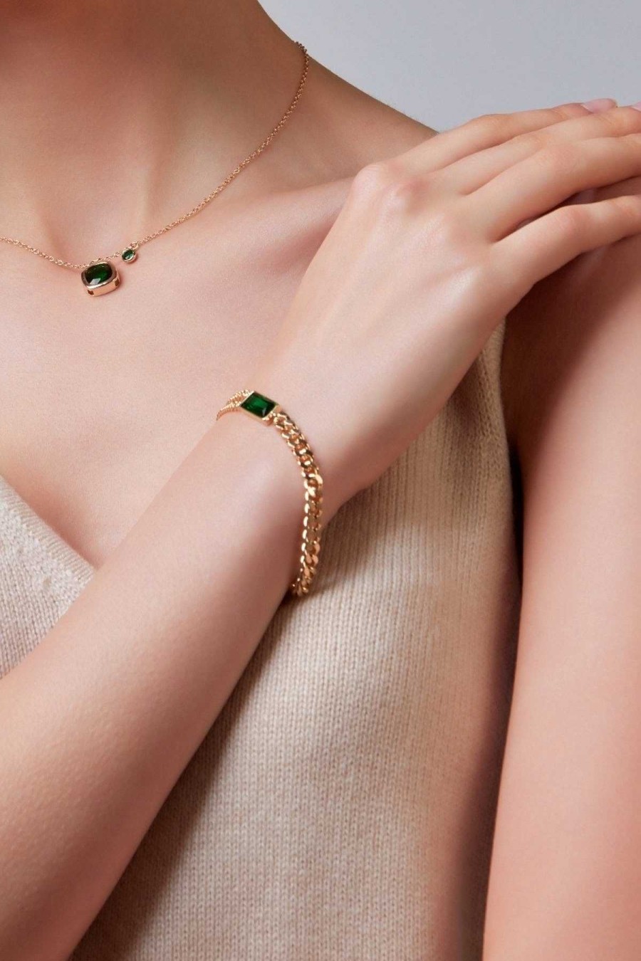 Jewellery | Knight & Day Sariyah Green Bracelet