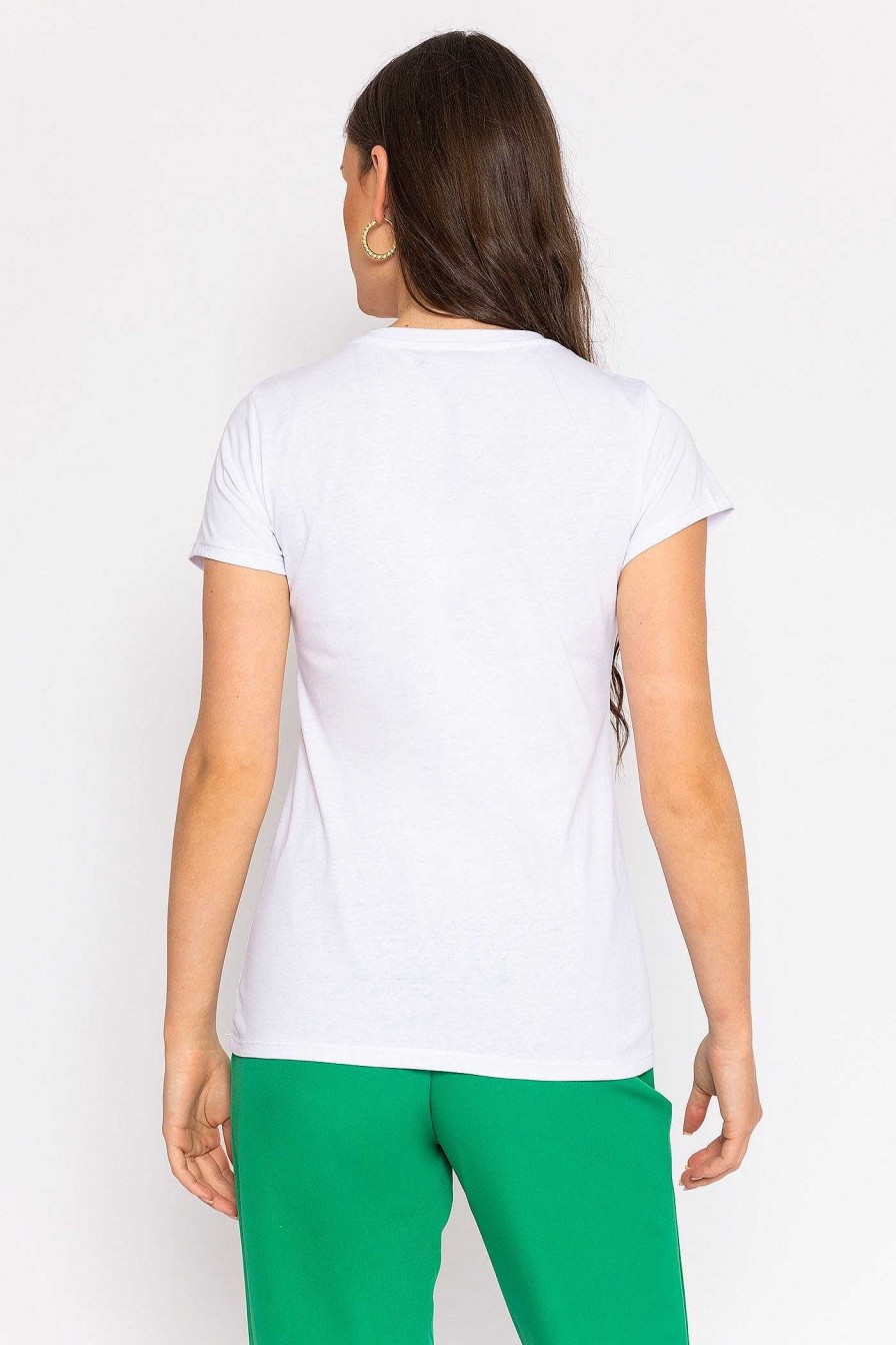 Tops & Blouses | Pala D'oro Pineapple Printed T-Shirt In White