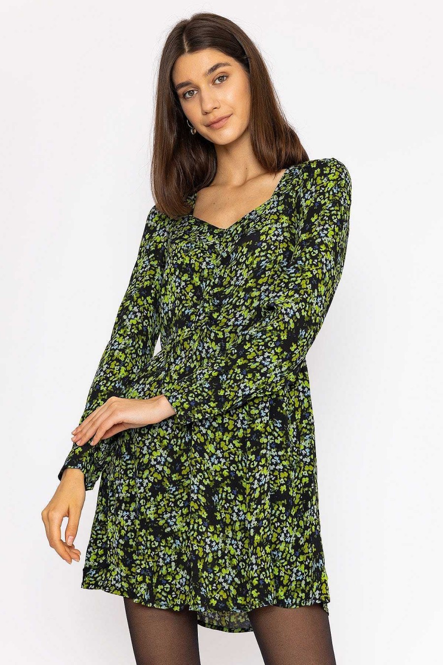 Dresses & Jumpsuits | Vero Moda Asta Short Dress In Green