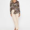 Tops & Blouses | Pala D'oro Sateen Shirt In Black Print