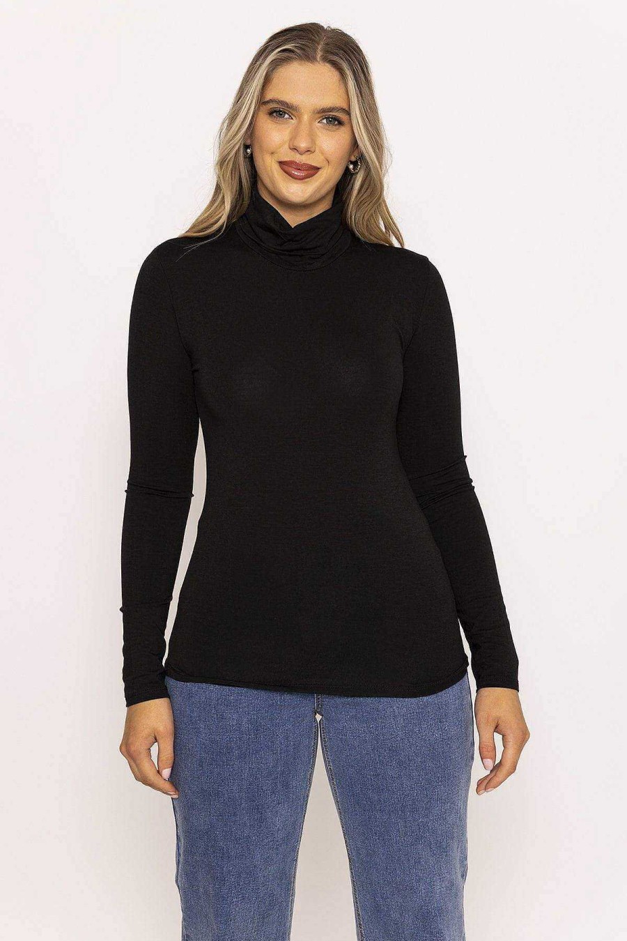 Tops & Blouses | Rowen Avenue Roll Neck In Black