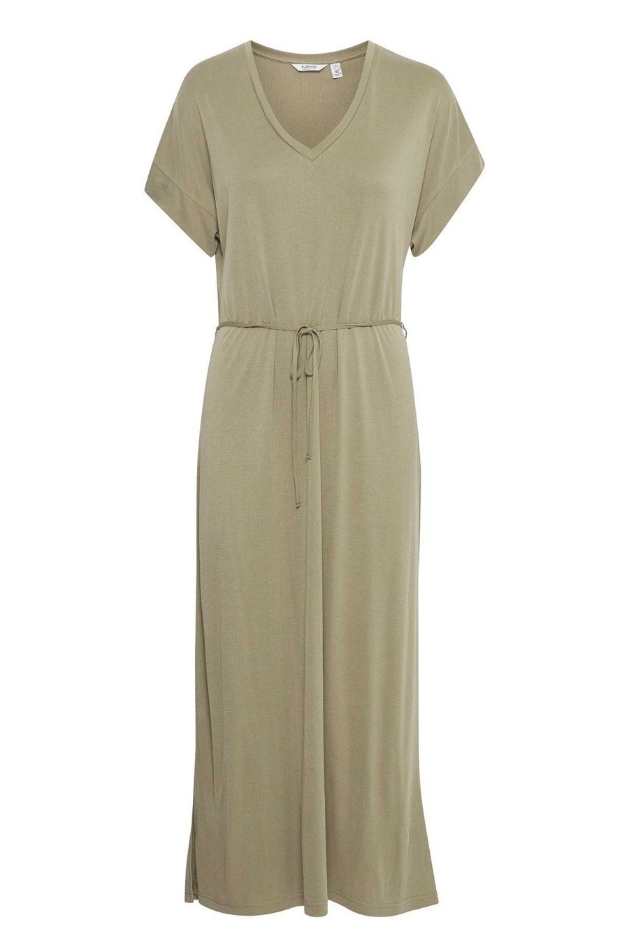 Dresses & Jumpsuits | B.Young Bypireni Khaki Green Midi Dress