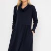 Dresses & Jumpsuits | Pala D'oro Scuba Roll Neck Midi Dress