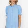 Tops & Blouses | Rowen Avenue Air Flow Blouse In Blue