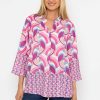 Tops & Blouses | Pala D'oro Olivia Top In Pink Print