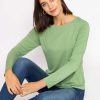 Tops & Blouses | Kelly & Grace Weekend Boat Neck Top In Sage