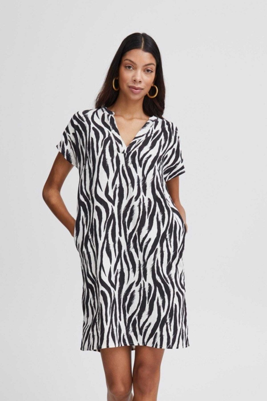 Dresses & Jumpsuits | B.Young Byfalakka Animal Print Dress