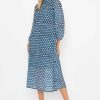 Dresses & Jumpsuits | Pala D'oro Mollie Midi Dress In Navy Print