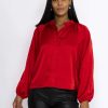 Tops & Blouses | Pala D'oro Batwing Blouse In Red