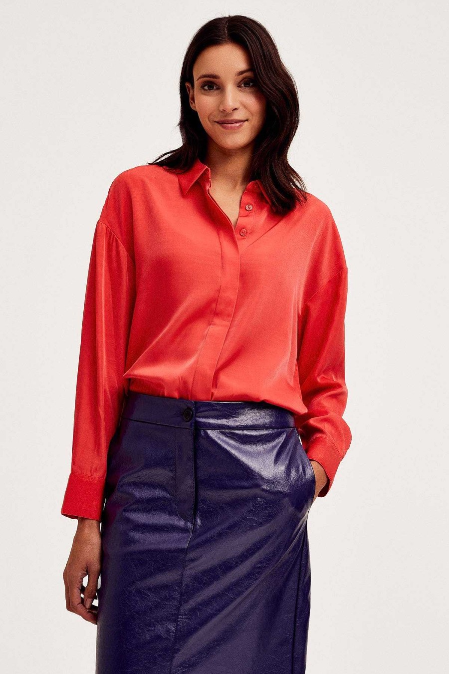 Tops & Blouses | Cks Fashion Ruttens Shirt In Red